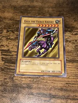 Gaia The Fierce Knight - SYE-007 - Starter Deck : Yugi Evolution - Yugioh LP - Image 1