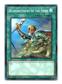 Reinforcement of the Army - LEHD-ENC18 1st Edition - YuGiOh-LP - Image 1