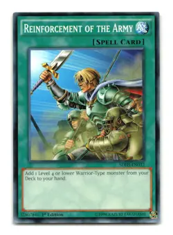 Reinforcement of the Army - SDHS-EN032 1st Edition - YuGiOh-LP - Image 1