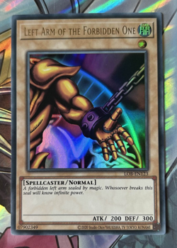 YuGiOh Exodia the Forbidden One Ultra Rare LOB-EN124 21 22 23 - 2020 Printing - Image 4