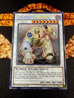 🔥YUGIOH • COLOSSAL FIGHTER • SECRET RARE • LC5D-EN030 • 1st EDITION • NM🔥 - Image 2