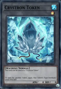 Crystron Token - Super Rare OP28-EN027 - NM - YuGiOh - Image 1