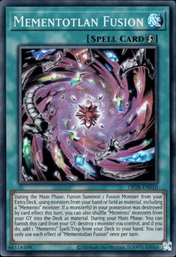 Mementotlan Fusion - Super Rare OP28-EN010 - NM - YuGiOh - Image 1