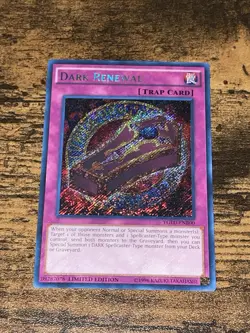 Yugioh Dark Renewal YGLD-ENB00 Secret Rare Limited - VLP - Image 1