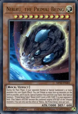 Nibiru, The Primal Being - Ultra Rare 1st Edition MP22-EN261 - NM - YuGiOh - Image 1