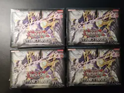 YUGIOH: Alliance Insight 1st Edition 4x MINI BOOSTER BOX - FACTORY SEALED NEW - Image 1