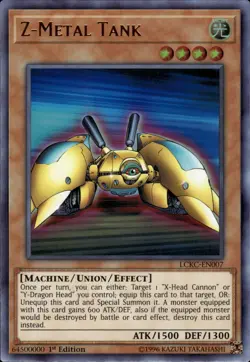 Z-Metal Tank - Ultra Rare 1st Edition LCKC-EN007 - NM - YuGiOh - Image 1