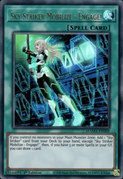 Sky Striker Mobilize - Engage! - Ultra Rare 1st Edition MAMA-EN009 - NM - YuGiOh - Image 1