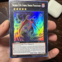YuGiOh Number C104: Umbral Horror Masquerade Super Rare 1st JOTL-EN056 English - Image 1