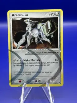 Arceus LV. 100 AR9 Platinum 2009 Holo Rare English Pokemon Card - Image 1