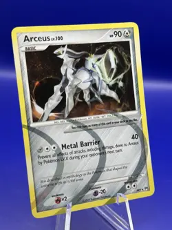 Arceus LV. 100 AR9 Platinum 2009 Holo Rare English Pokemon Card - Image 2