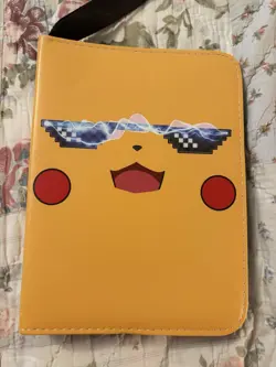 Pokemon Card Binder, 4 Pocket, 50 Pages - Image 1