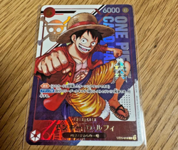 2025 One Piece Card Monkey D. Luffy Flagship Battle Winner Promo Alt Art JP Mint - Image 1