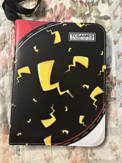 Pokemon TCG 4-Pocket Card Collection Zipper Binder 400 Pockets - Image 1