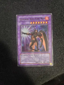 YuGiOh Elemental Hero Flare Neos POTD-EN032 Ultra Rare 1st Edition - Image 1