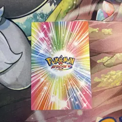 Pikachu Eevee Poncho Card Database Attacks 2 Red Cracked Ice Holo Pokemon - Image 2