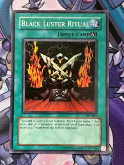 BLACK LUSTER RITUAL SYE-025 ULTRA RARE YuGiOh Card - Image 1