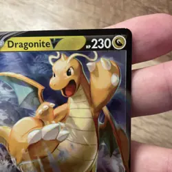 Pokemon Go Dragonite v Ultra Rare Holo Card 049/078 Near Mint! FREE SHIPPING! - Image 3