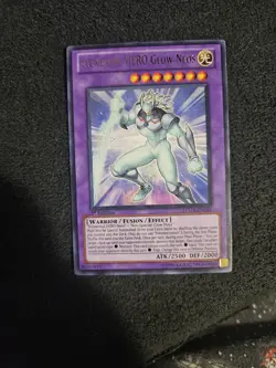 YuGiOh Elemental HERO Glow Neos LCGX-EN061 1st Edition - Image 1