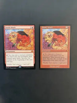 Sneak Attack x2 - NM - Dominaria Remastered Mtg - Image 1