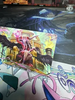 Mtg Final Fantasy Sorceress’s Schemes Gold Art - Image 3