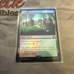 MTG Gongaga, Reactor Town Final Fantasy Foil #0280 - Image 1