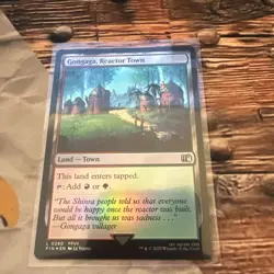 MTG Gongaga, Reactor Town Final Fantasy Foil #0280 - Image 2