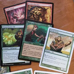 ELVES Red White Green ELF Tribal Custom theme ***COMMANDER DECK*** 100 MTG Cards - Image 4