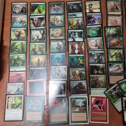 ELVES Red White Green ELF Tribal Custom theme ***COMMANDER DECK*** 100 MTG Cards - Image 3