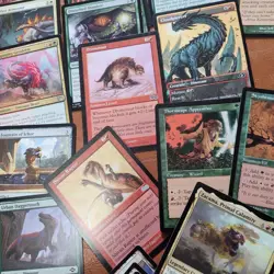 Zacama's DINOSAURS RedWhiteGreen *Complete Commander Deck*- ALL 100 MTG Cards - Image 5