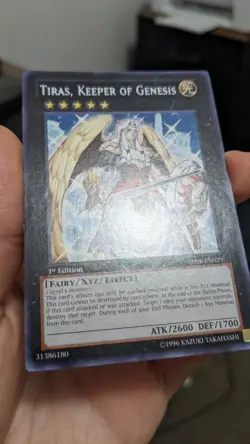 YuGiOh Tiras, Keeper of Genesis BP01-EN029 1st Ed Collectable Trading Card Game. - Image 2