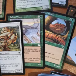 WURMS WORMS WYRMS GREEN DAY Baru General Whole *COMMANDER DECK* 100 MTG Cards - Image 4
