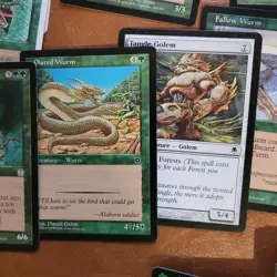 WURMS WORMS WYRMS GREEN DAY Baru General Whole *COMMANDER DECK* 100 MTG Cards - Image 5