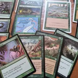 WURMS WORMS WYRMS GREEN DAY Baru General Whole *COMMANDER DECK* 100 MTG Cards - Image 5