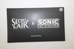MTG Secret Lair Sonic the Hedgehog - Friends & Foes - Non-Foil - Sealed - Image 1