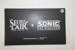 MTG Secret Lair Sonic the Hedgehog - Chasing Adventure - Rainbow Foil - Sealed - Image 1