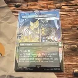 MTG Eden, Seat of the Sanctum (Borderless) Final Fantasy Foil #0355 - Image 1