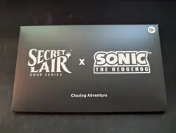 MTG Secret Lair Sonic the Hedgehog - Chasing Adventure - Non-Foil - Sealed - Image 1