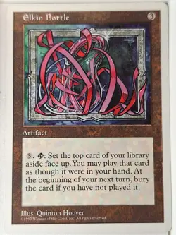 Elkin Bottle - 5th Edition Core Set - Magic the Gathering MTG Nice! - Image 1