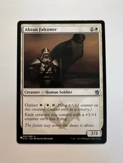 Abzan Falconer - MTG The List: Khans of Tarkir - NM - Image 1