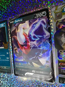 Pokemon TCG Astral Radiance: Full Art 099/189 Darkrai VSTAR; 098/189 Darkrai V - Image 5