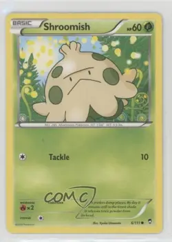 Shroomish Pokemon XY Furious Fists #6 15fy - Image 1