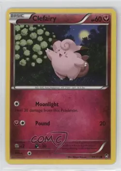 Clefairy Pokemon XY Furious Fists #69 11ur - Image 1