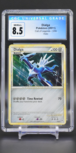 2011 Pokemon Dialga Holo Call of Legends CGC 8.5 3/95 - Image 1