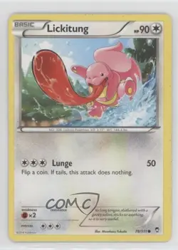 Lickitung Pokemon XY Furious Fists #78 15fy - Image 1