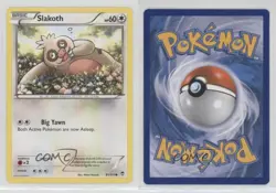 Slakoth Pokemon XY Furious Fists #81 10qj - Image 3