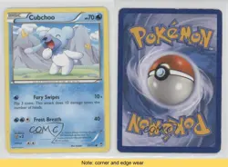 Cubchoo Pokemon XY Furious Fists #21 READ 01i1 - Image 3
