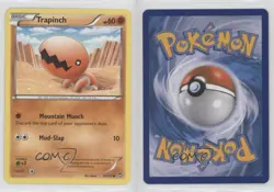 Trapinch Pokemon XY Furious Fists #53 15fy - Image 3