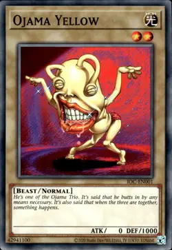 Ojama Yellow - IOC-EN001 - NM - YuGiOh - Image 1