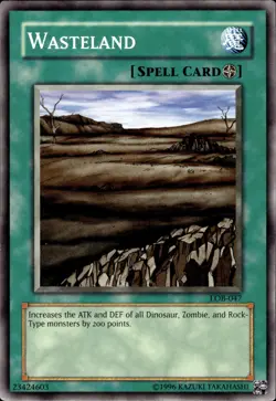 Wasteland - LOB-047 - NM - YuGiOh - Image 1